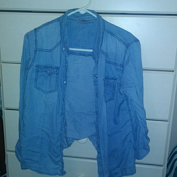 Denim button up - Picture 1 of 1